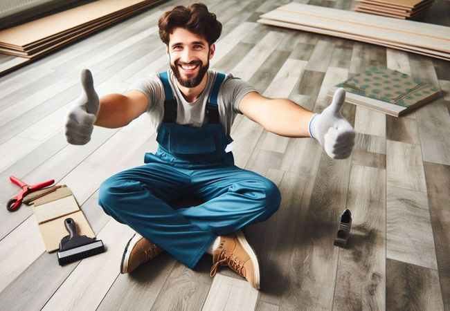 DIY flooring installation