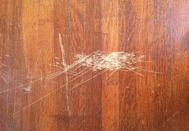 BANISHING SCRATCHES FROM ENGINEERED HARDWOOD