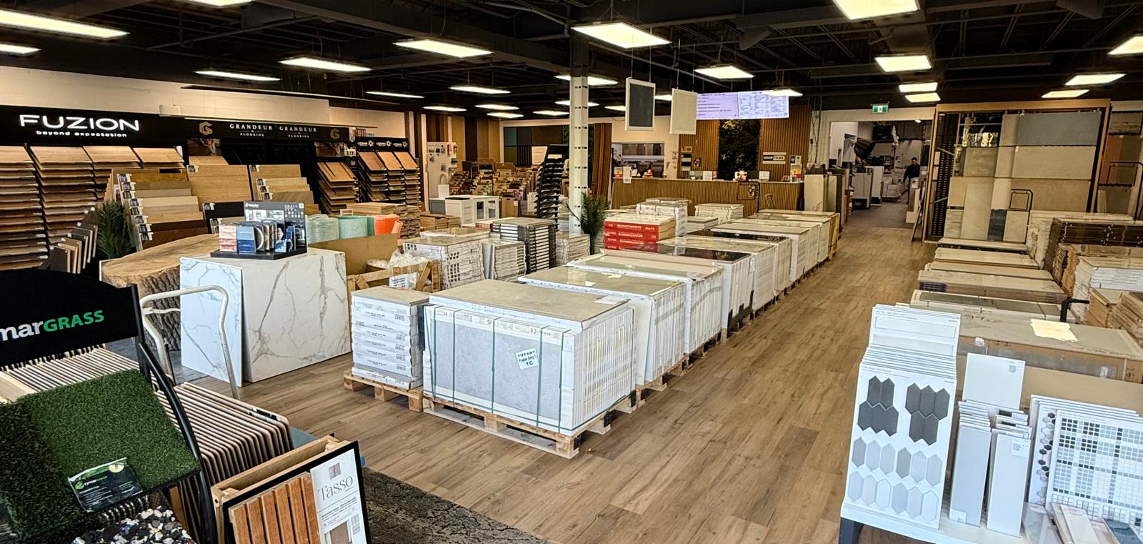 Squarefoot Flooring Mississauga showroom