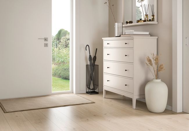 1867 Floors Authentic Titan Seefeld Cream Laminate Flooring view 2