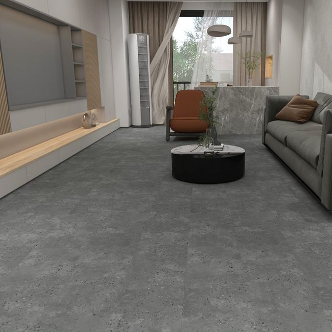 1867 Floors Evolution Azura Grey Luxury Vinyl Tile view 2