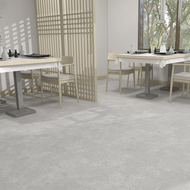 1867 Floors Evolution Azura Silver Luxury Vinyl Tile view 2