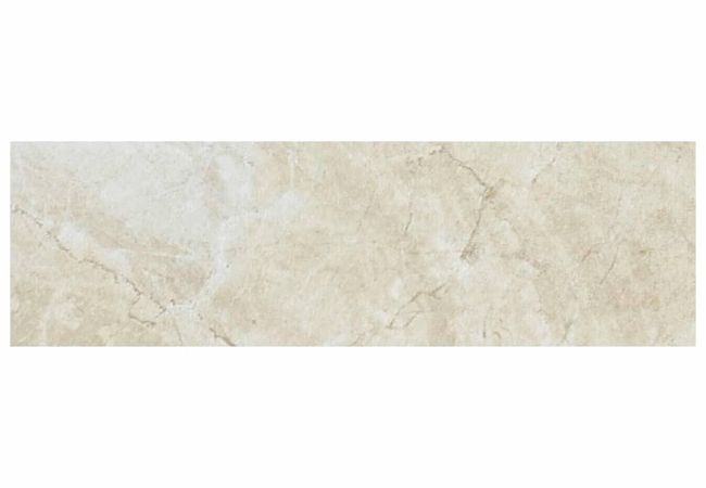 Anatolia Tile Malena Ivory Porcelain 3 X 10 Bullnose Glossy