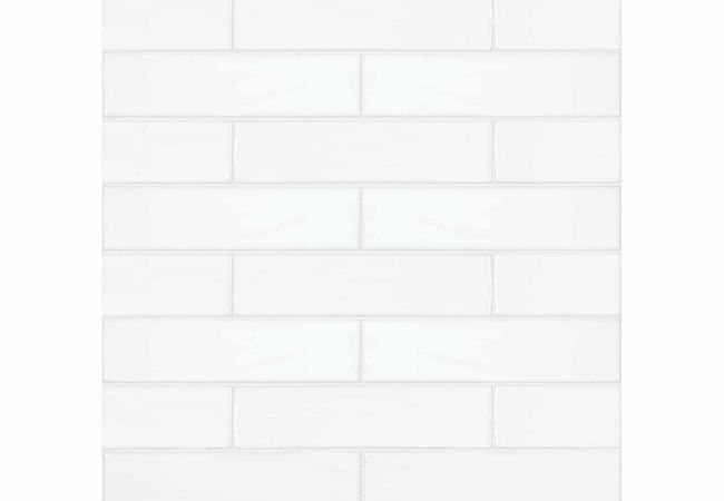 Anatolia Tile Marlow Cloud Porcelain 3 X 12 Pressed Glossy / Matte