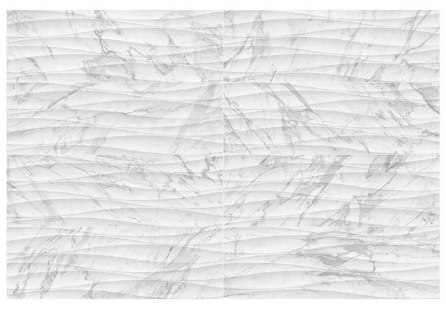 Anatolia Tile Raffino Bianco Vita Wall Porcelain 12 X 36 Curva Rectified Matte