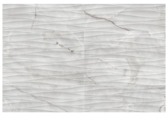 Anatolia Tile Raffino Onyx Suave Wall Porcelain 12 X 36 Curva Rectified Matte