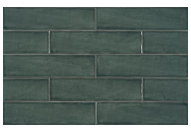 Anatolia Tile Teramoda Emerald Porcelain 3 X 12 In Pressed Glossy