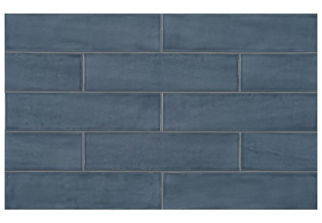 Anatolia Tile Teramoda Ink Porcelain 3 X 12 Pressed Glossy