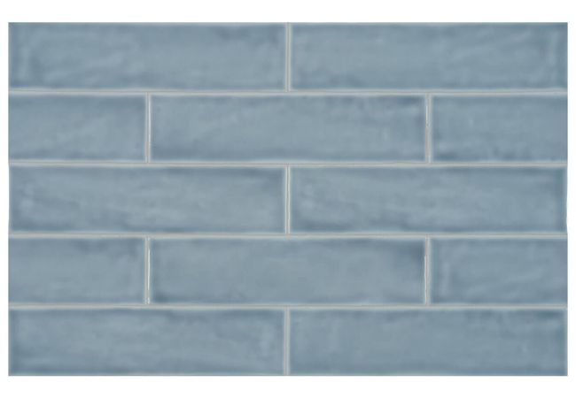 Anatolia Tile Teramoda Sky Porcelain 3 X 12 In Pressed Glossy