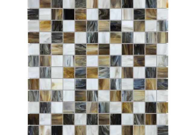 Anatolia Tile Baroque Corallo Stained 1 X 1 Mosaic