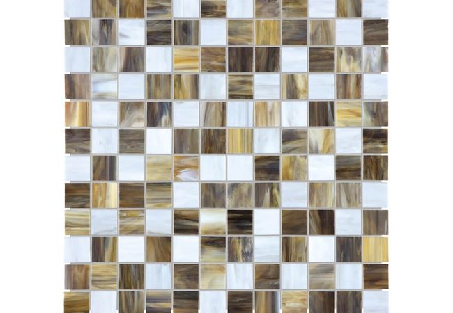 Anatolia Tile Baroque Peperino Stained 1 X 1 Mosaic