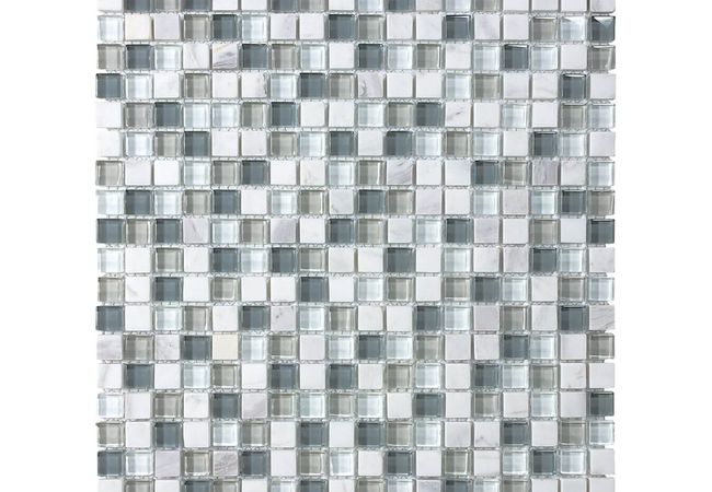 Anatolia Tile Iceland Glass Stone 5/8 X 5/8 Mosaic
