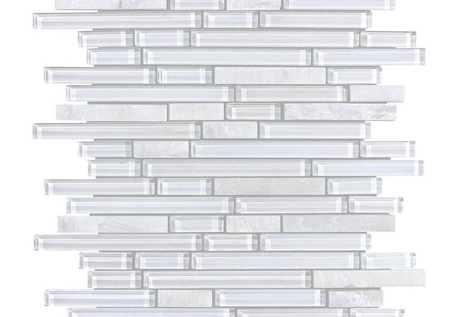 Anatolia Tile Norwegian Ice Linear Blend Mosaic