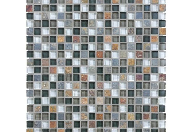 Anatolia Tile Smoky Mica 5/8 X 5/8 Mosaic