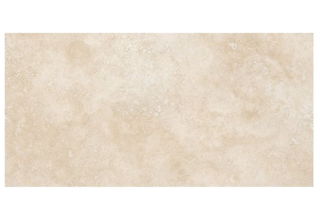 Anatolia Tile Ivory Travertine 12 x 24 Filled & Honed Natural Stone