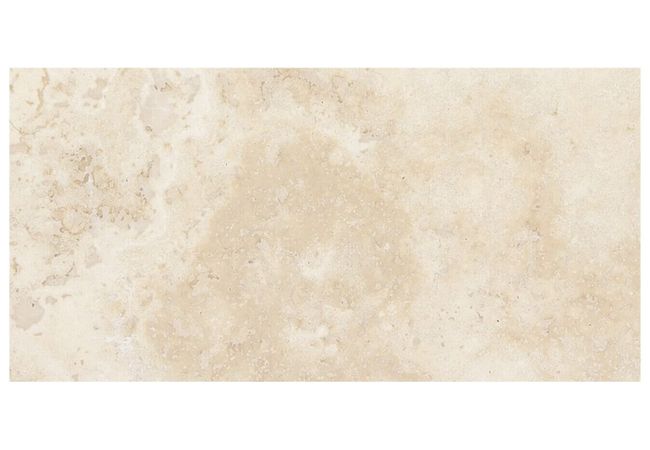Anatolia Tile Ivory Travertine 3 x 6 Filled & Honed Natural Stone