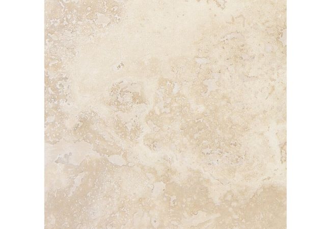 Anatolia Tile Ivory Travertine 6 x 6 Filled & Honed Natural Stone