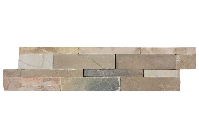 Anatolia Tile Ledgerstone African Dune 6 X 24 Mosaic