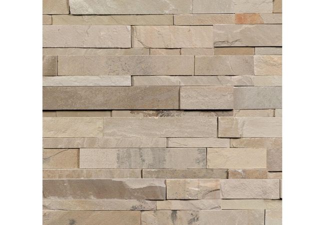 Anatolia Tile Ledgerstone African Dune 6 X 24 Natural Stone Tile Mosaic