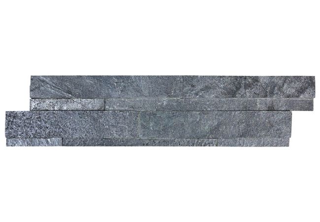 Anatolia Tile Ledgerstone Astro Silver 6 X 24 Mosaic