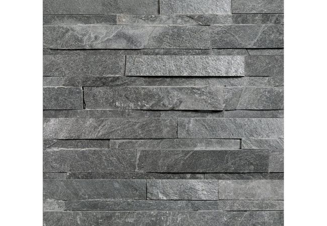 Anatolia Tile Ledgerstone Astro Silver 6 X 24 Natural Stone Tile Mosaic