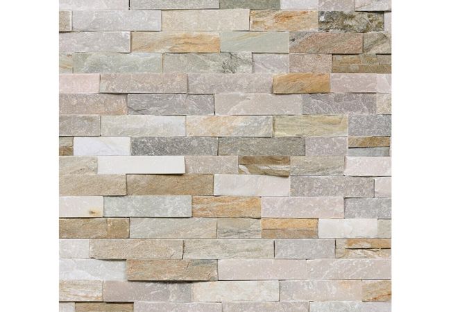 Anatolia Tile Ledgerstone Beachwalk 6 X 24 Natural Stone Tile