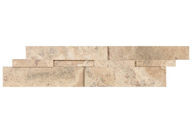 Anatolia Tile Picasso 6 x 24 Cubic Wall Panel Honed Natural Stone