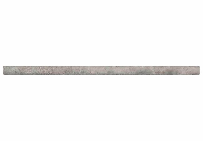 Anatolia Tile Ritz Gray 5/8 x 12 Pencil Polished / Honed Natural Stone
