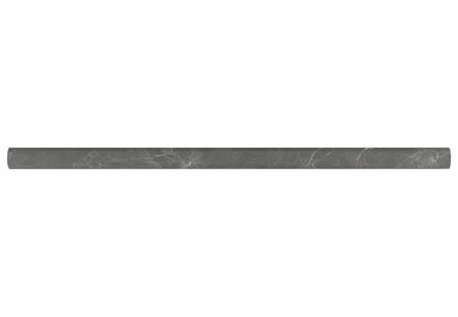 Anatolia Tile Stark Carbon 5/8 x 12 Pencil Polished Natural Stone
