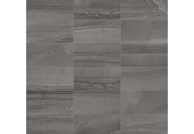 Anatolia Tile Amelia Carbon Porcelain 12 x 24