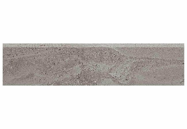 Anatolia Tile Amelia Smoke Porcelain 3 x 12 Bullnose Polished / Matte