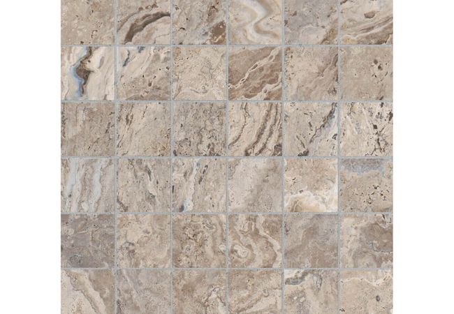 Anatolia Tile Antico Walnut Porcelain 2 x 2 Mosaic Matte