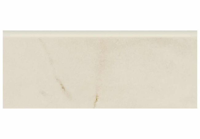 Anatolia Tile Bellina Cream Porcelain 3 x 8 Bullnose Matte