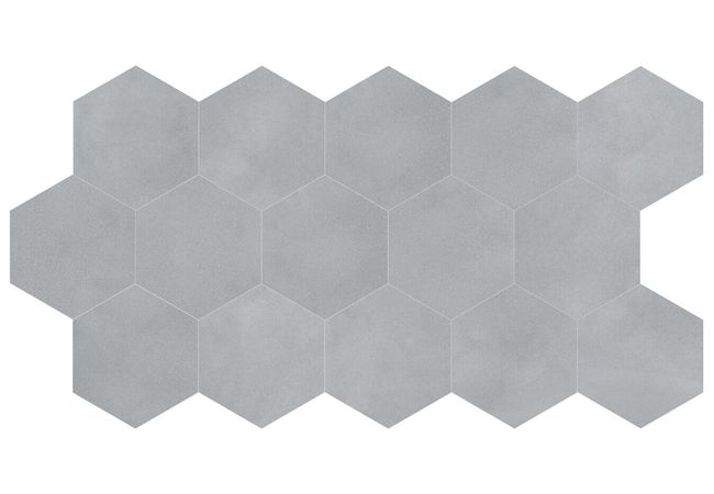 Anatolia Tile Cashmere Porcelain 8.5 In Hexagon Pressed Matte