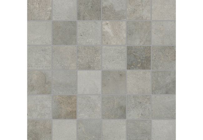 Anatolia Tile Ceraforge Chromium Porcelain 2 x 2 Mosaic Matte