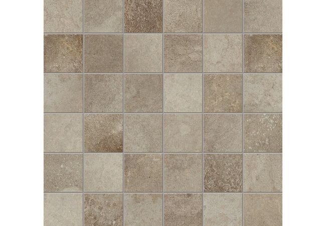 Anatolia Tile Ceraforge Iron Porcelain 2 x 2 Mosaic Matte