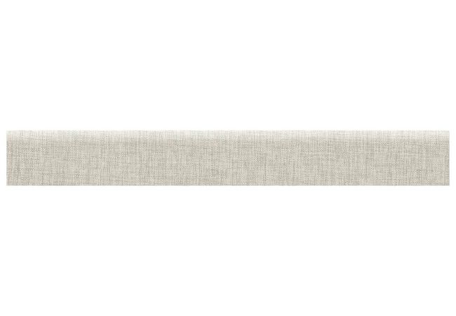 Anatolia Tile Crossweave Canvas Porcelain 3 x 24 Bullnose Matte