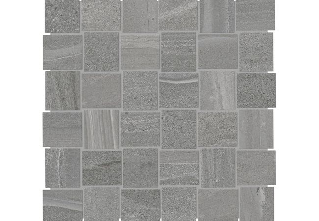 Anatolia Tile Davenport Mica Porcelain 2 x 2 Basketweave Mosaic Matte