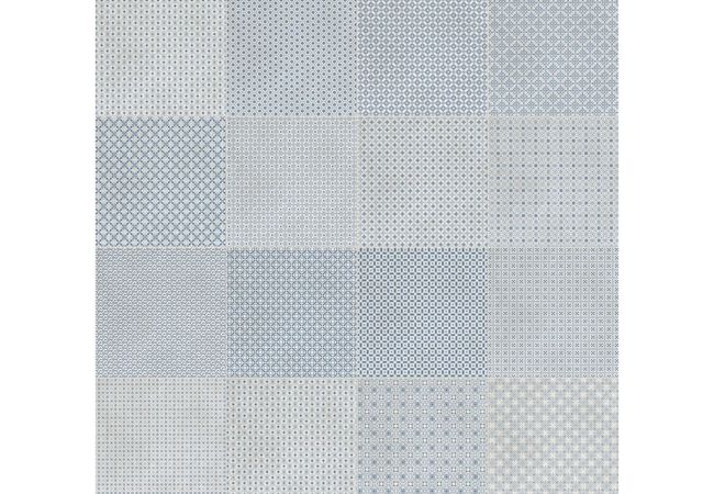 Anatolia Tile Denim Porcelain 8 X 8 Blend Pressed Matte