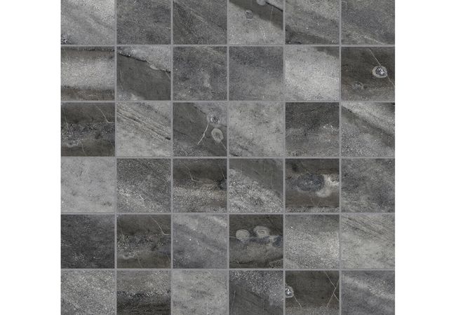 Anatolia Tile Evolution Carbon Porcelain 2 X 2 Mosaic Matte