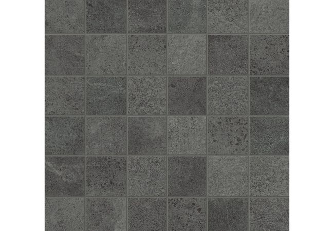 Anatolia Tile Industria Graphite Porcelain 2 X 2 Mosaic Matte