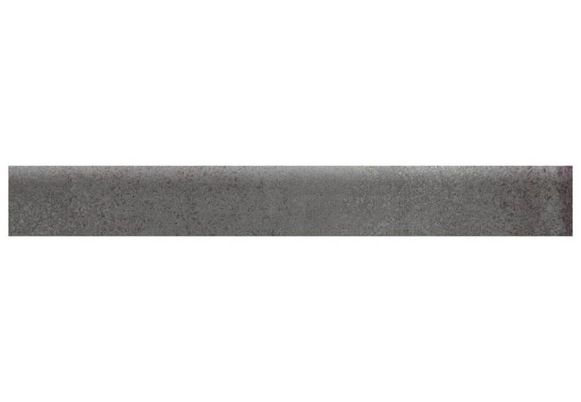 Anatolia Tile Industria Graphite Porcelain 3 X 24 Bullnose Matte