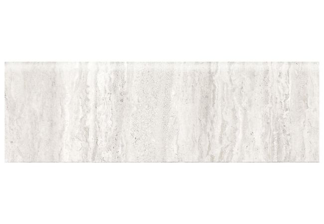 Anatolia Tile Precept Ivory Porcelain 3 X 10 Bullnose Glossy
