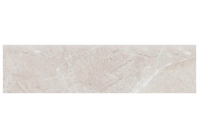 Anatolia Tile Regency Ivory Porcelain 3 X 12 Bullnose Matte