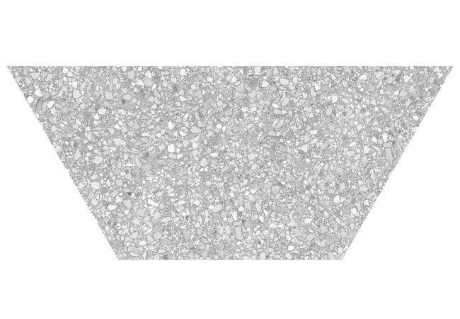 Anatolia Tile Station Ash Porcelain 10 X 24 Half Hex Rectified Matte