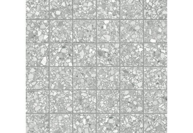 Anatolia Tile Station Ash Porcelain 2 X 2 Mosaic Matte