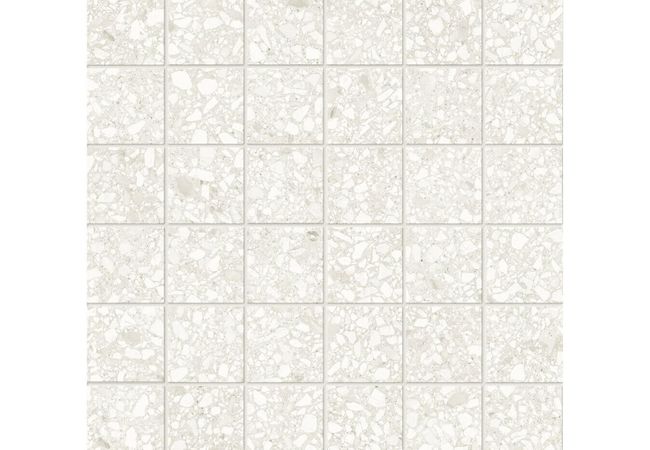 Anatolia Tile Station Ivory Porcelain 2 X 2 Mosaic Matte