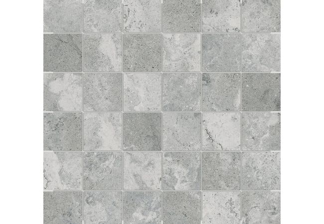 Anatolia Tile Veneta Argento Porcelain 2 X 2 Mosaic Matte