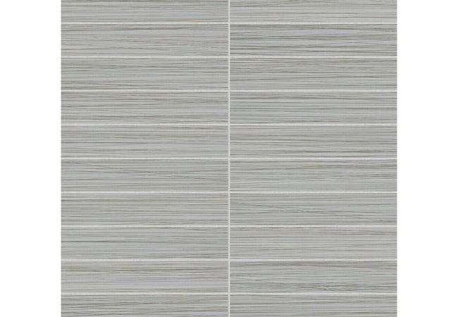 Anatolia Tile Zera Annex Silver Porcelain 1 X 6 Stacked Mosaic Matte