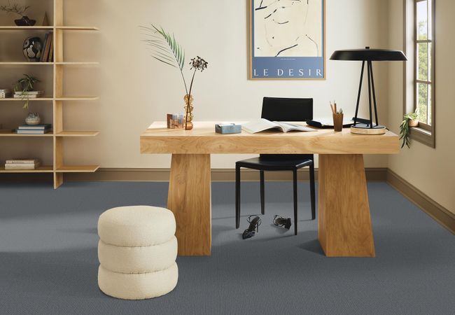 Anderson Tuftex Carpet One More Hour Haze Blue view 2